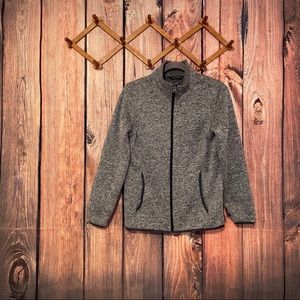 Eddie Bauer Zip Up Fleece Lined Jacket